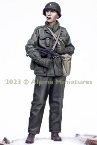 ALPINE MINIATURES 1:35 SET 35312 WWII US INFANTRY M3 GREASE GUN (1 FIGURE)