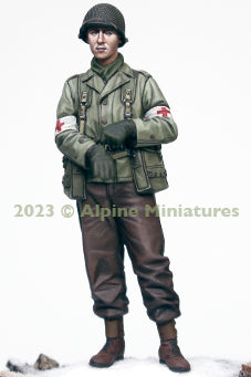 ALPINE MINIATURES 1:35 SET 35313 WWII US COMBAT MEDIC (1 FIGURE)