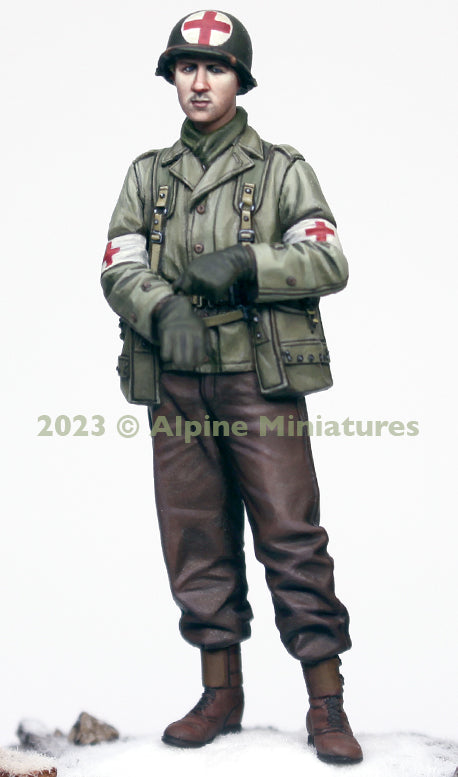ALPINE MINIATURES 1:35 SET 35313 WWII US COMBAT MEDIC (1 FIGURE)