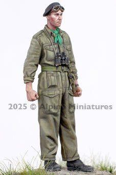 ALPINE MINIATURES 1:35 SET 35328 WWII BRITISH CW TANK COMMANDER (1 FIGURE)