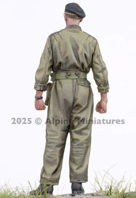 ALPINE MINIATURES 1:35 SET 35328 WWII BRITISH CW TANK COMMANDER (1 FIGURE)