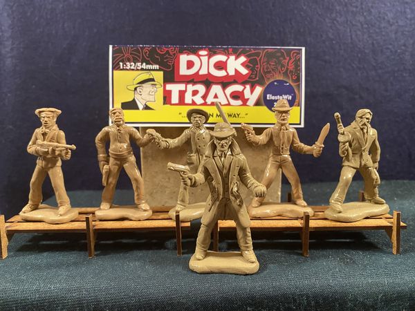 ELASTOWIT NEW ERA RUBBER 54/60 MM LIMITED EDITION PLAYSET DICK TRACY