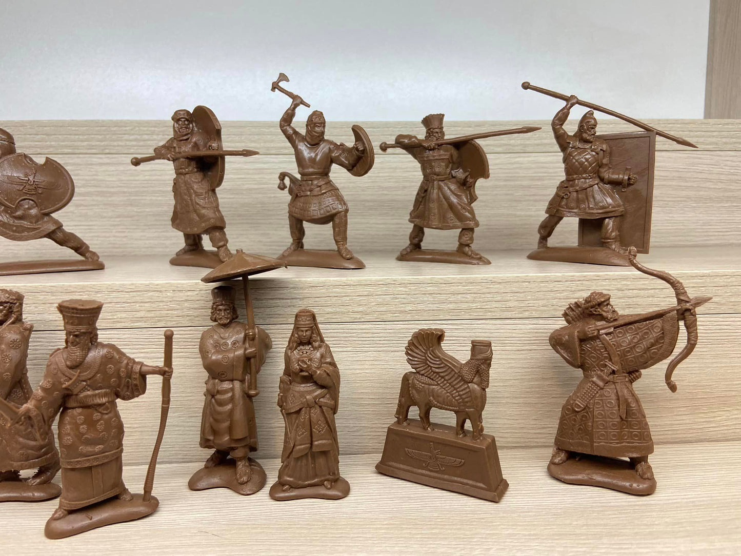 ENGINEER BASEVICH 1:32 SET 43 ANCIENT PERSIANS 60 MM-** NEW RELEASE (BROWN)