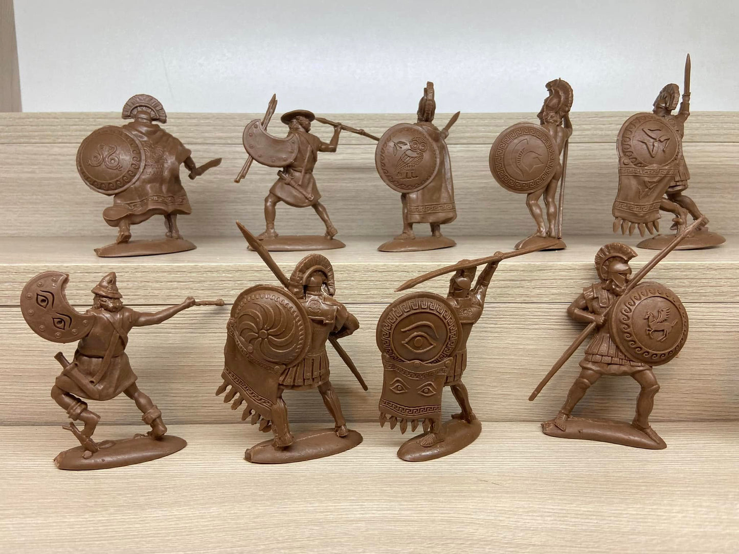 ENGINEER BASEVICH 1:32 SET 44 ANCIENT GREEKS 60 MM-** NEW RELEASE (12 FIGURES)