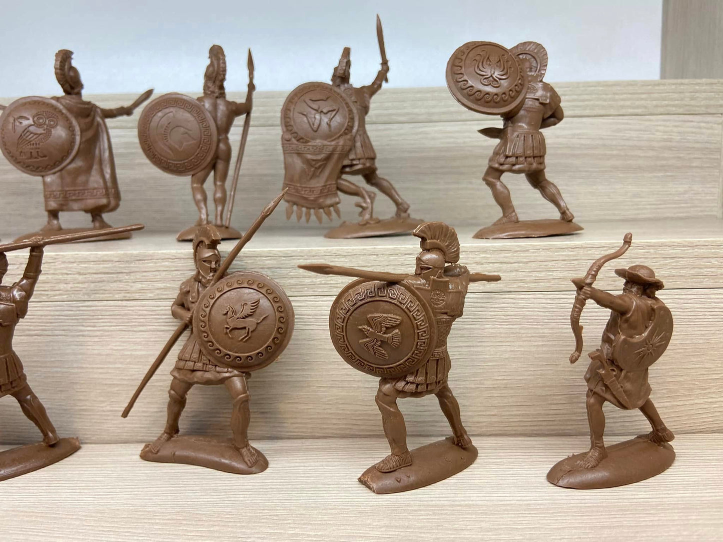 ENGINEER BASEVICH 1:32 SET 44 ANCIENT GREEKS 60 MM-** NEW RELEASE (12 FIGURES)
