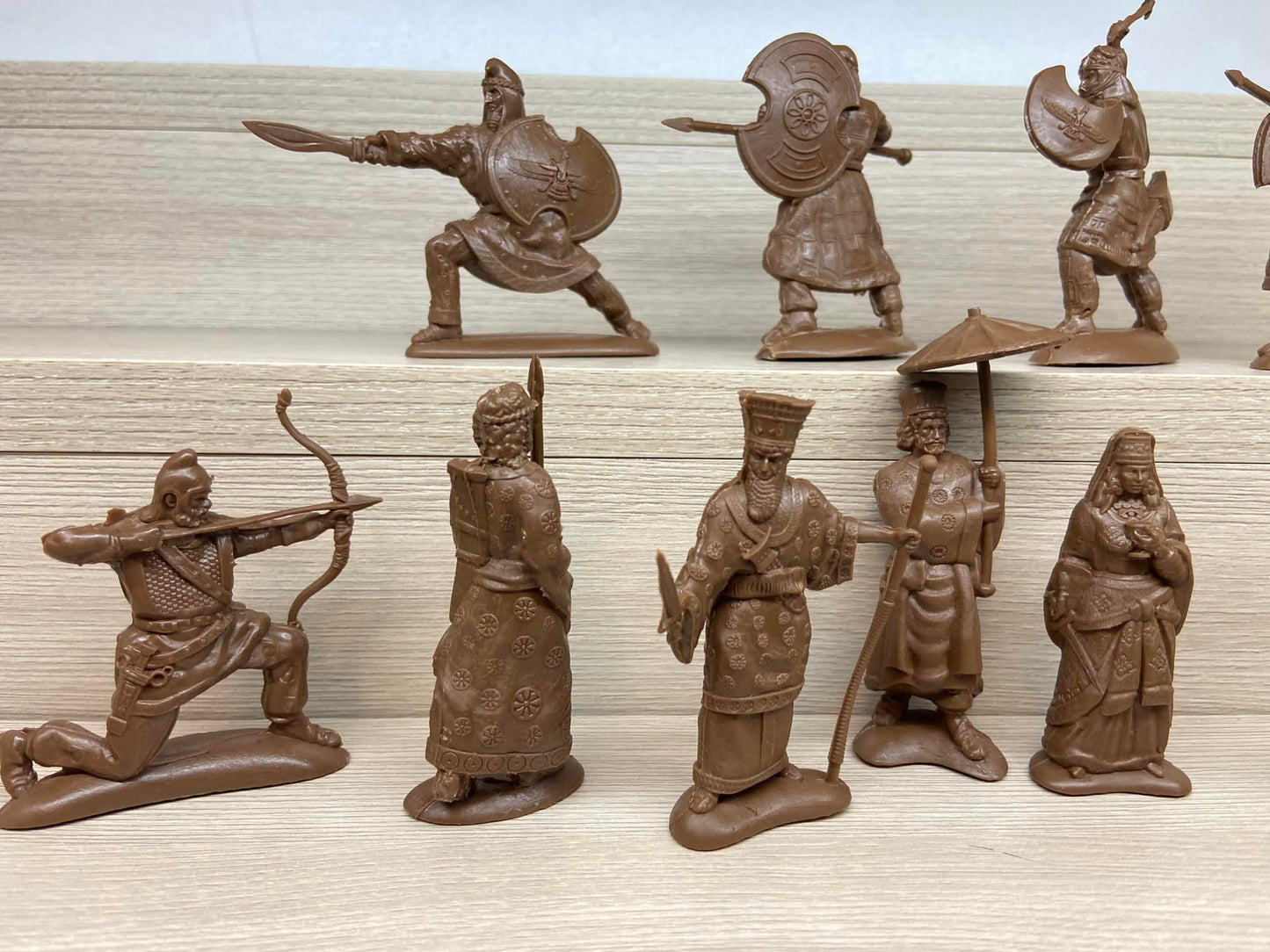 ENGINEER BASEVICH 1:32 SET 43 ANCIENT PERSIANS 60 MM-** NEW RELEASE (BROWN)