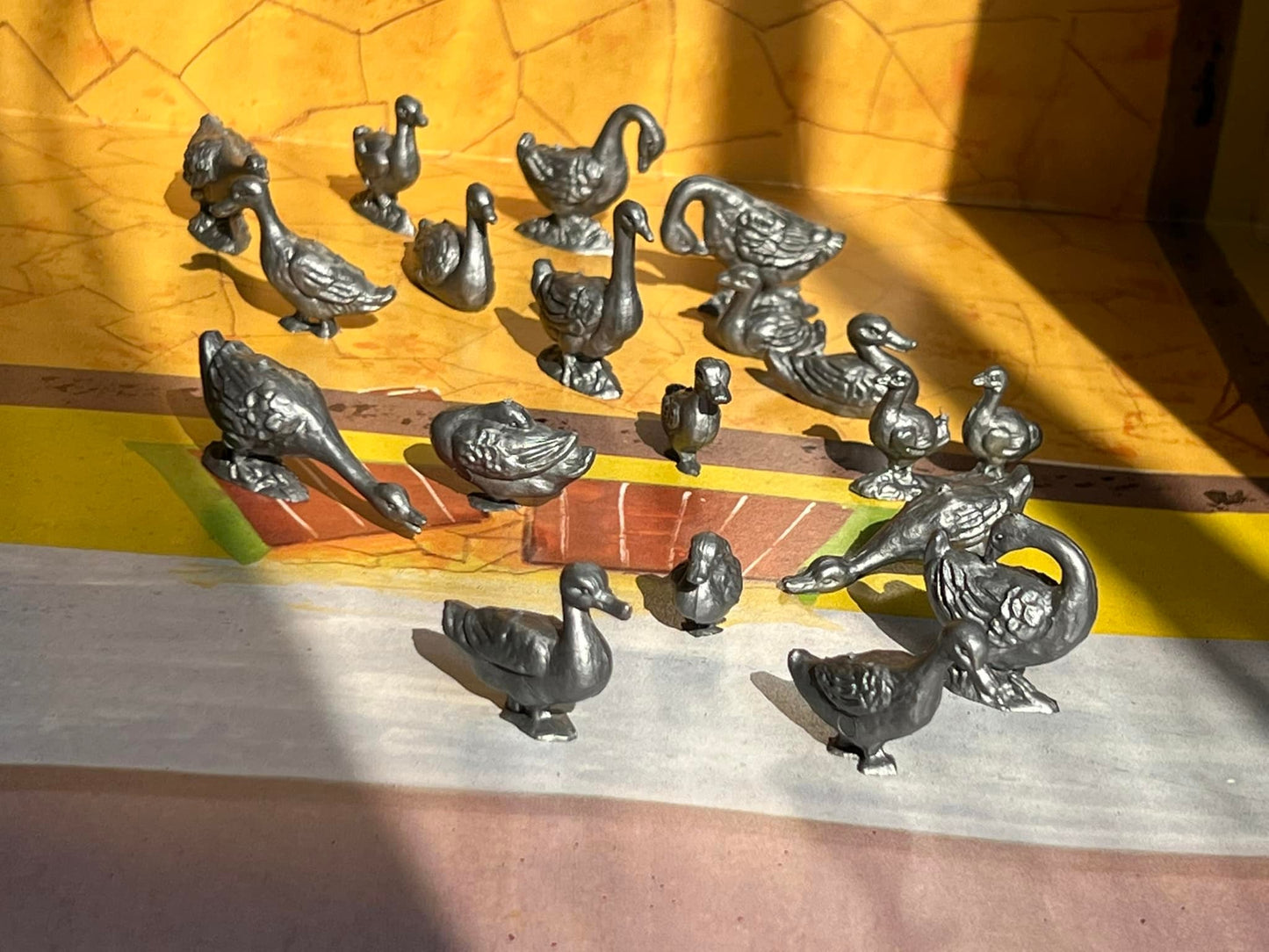 MANURBA RECAST 1:32 DUCKS & GEESE (18 FGURES)
