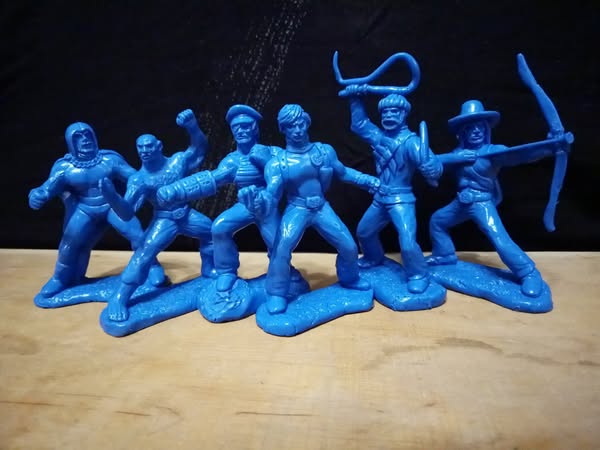 ELASTOWIT NEW 2024 EXCLUSIVE! 1:32 THE P.A.C.K. SUPERHEROES TEAM (6 FIGURES)