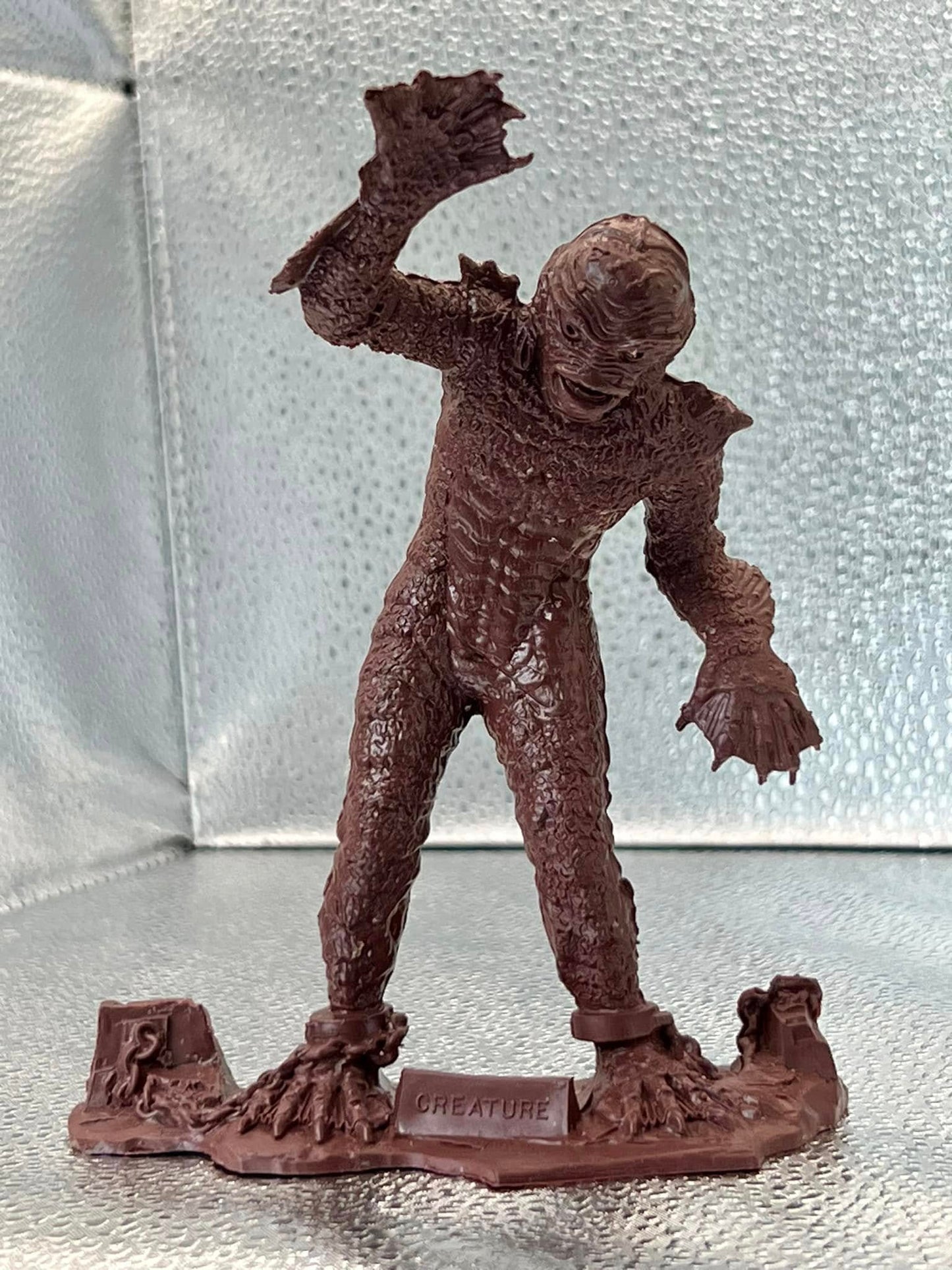 MARX TOYS RECAST 6" CLASSIC HOLLYWOOD MONSTERS- 6 FIGURE SET (CHOCOLATE)