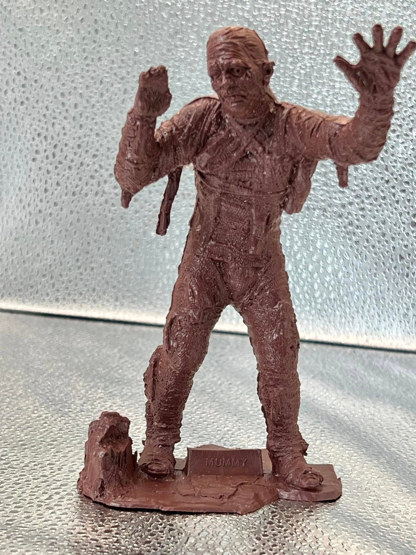 MARX TOYS RECAST 6" CLASSIC HOLLYWOOD MONSTERS- 6 FIGURE SET (CHOCOLATE)