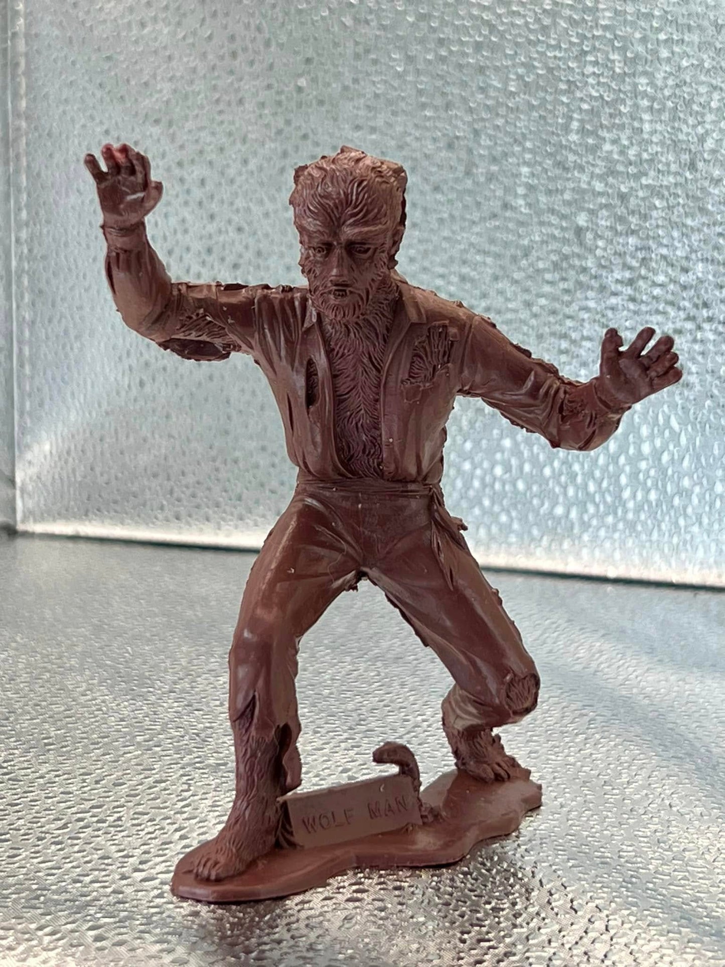 MARX TOYS RECAST 6" CLASSIC HOLLYWOOD MONSTERS- 6 FIGURE SET (CHOCOLATE)