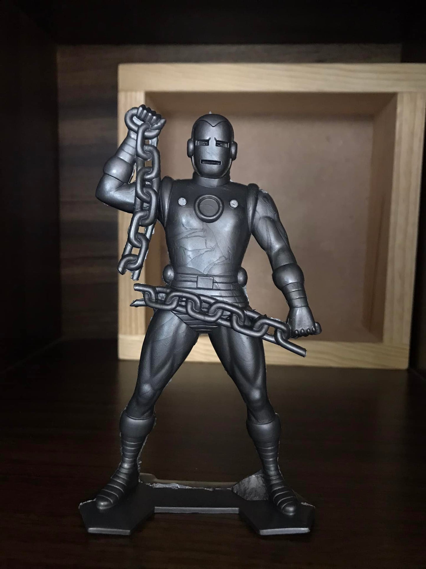 MARX TOYS RECAST 6" MARVEL SUPERHEROES SET (6 FIGURES) GRAY