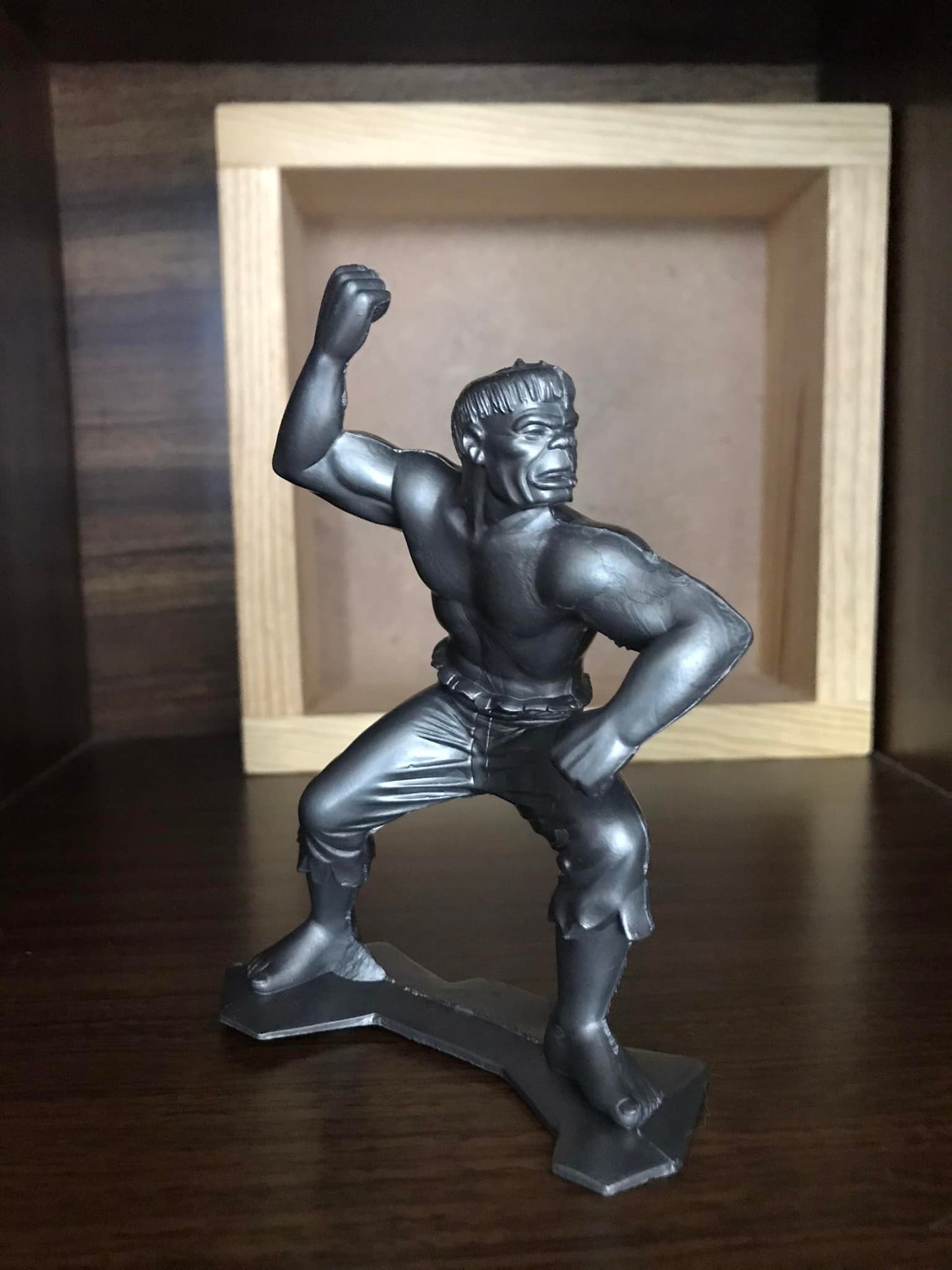 MARX TOYS RECAST 6" MARVEL SUPERHEROES SET (6 FIGURES) GRAY