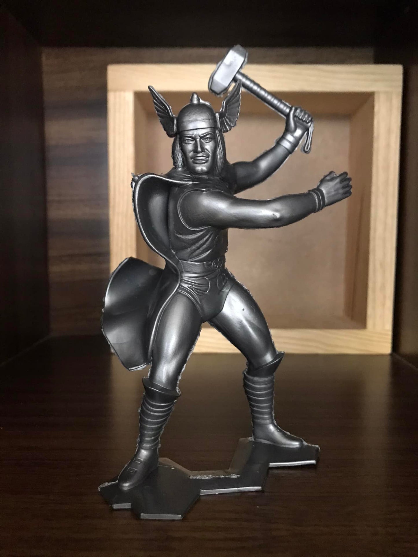 MARX TOYS RECAST 6" MARVEL SUPERHEROES SET (6 FIGURES) GRAY
