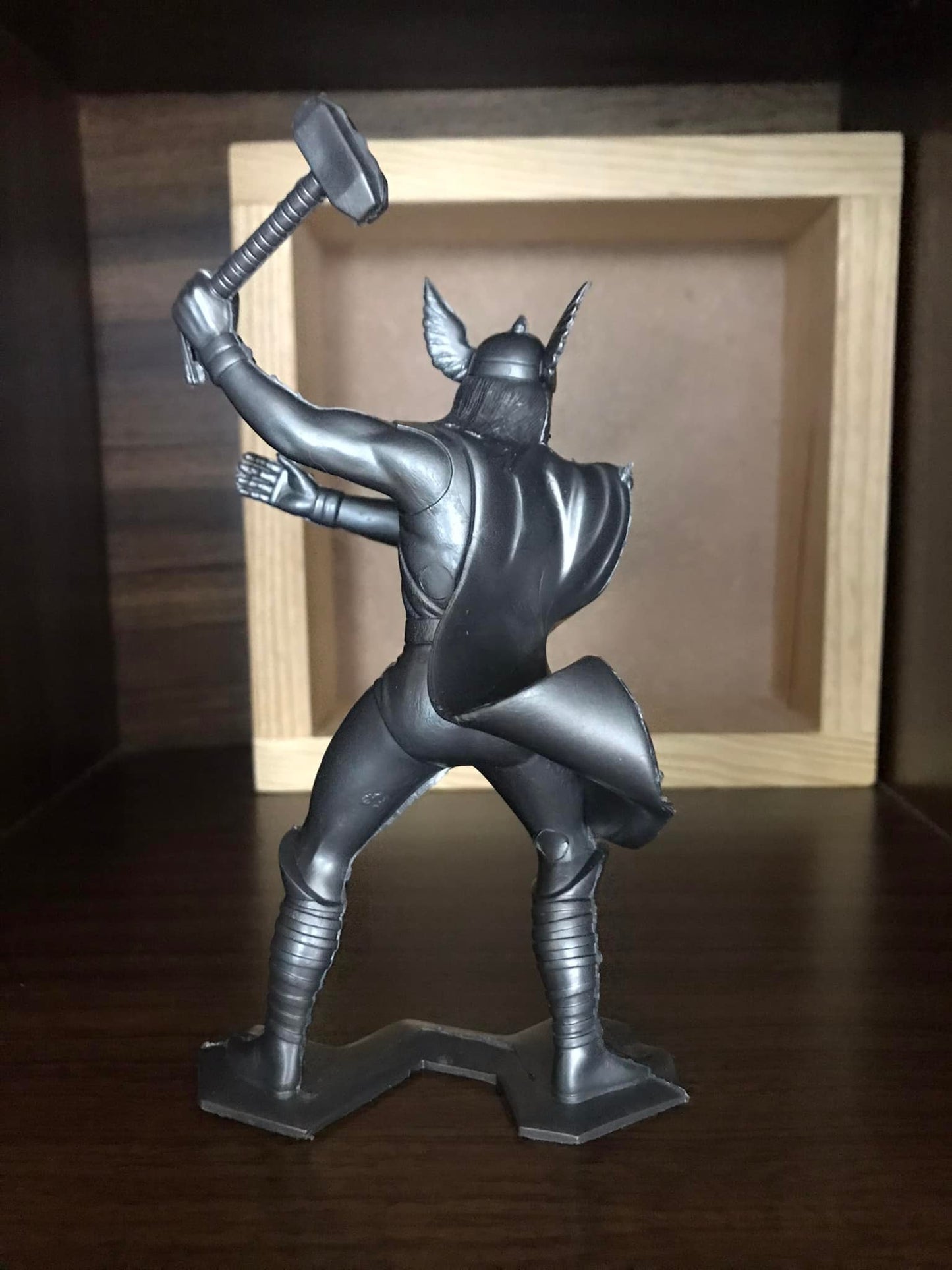 MARX TOYS RECAST 6" MARVEL SUPERHEROES SET (6 FIGURES) GRAY