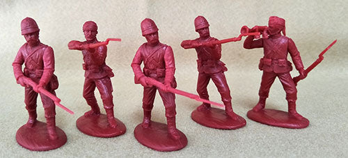 EXPEDITIONARY FORCE 54 ZBR 01-M COLONIAL WARS INFANTRY IN BADGED SUN HELMETS
