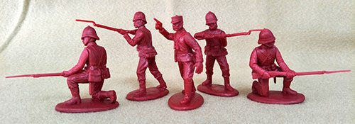 EXPEDITIONARY FORCE 54 ZBR 01-P COLONIAL WARS INFANTRY IN PLAIN SUN HELMETS