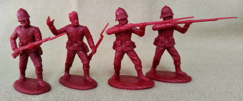 EXPEDITIONARY FORCE 54 ZBR 01-P COLONIAL WARS INFANTRY IN PLAIN SUN HELMETS