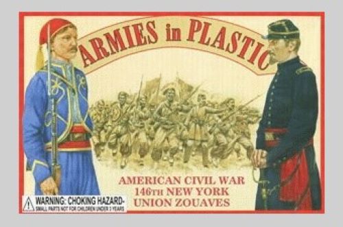 ARMIES IN PLASTIC 5436 AMERICAN CIVIL WAR 146TH NEW YORK UNION ZOUAVES
