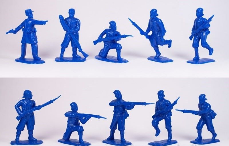 ARMIES IN PLASTIC 5438 AMERICAN CIVIL WAR 76TH PENNSYLVANIA UNION ZOUAVES