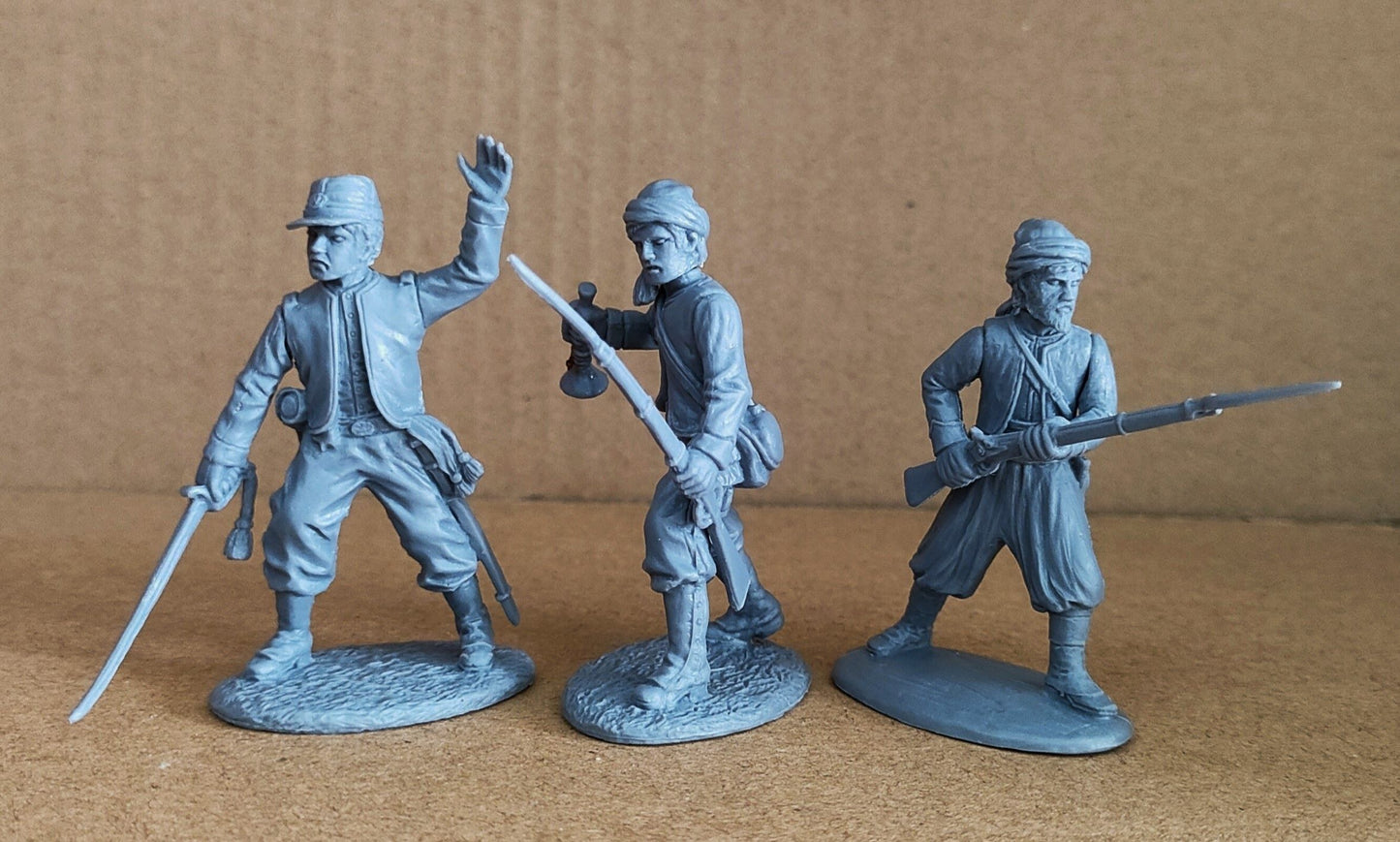 EXPEDITIONARY FORCE AMERICAN CIVIL WAR 54 ACW 10 G C.S. ZOUVES -CONFEDERATE ARMY