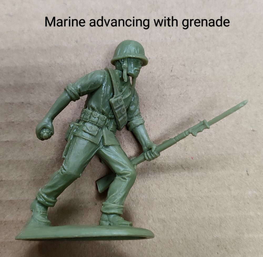 EXPEDITIONARY FORCE 54 USM 01 WWII PACIFIC WAR U.S. MARINES AT ASSAULT