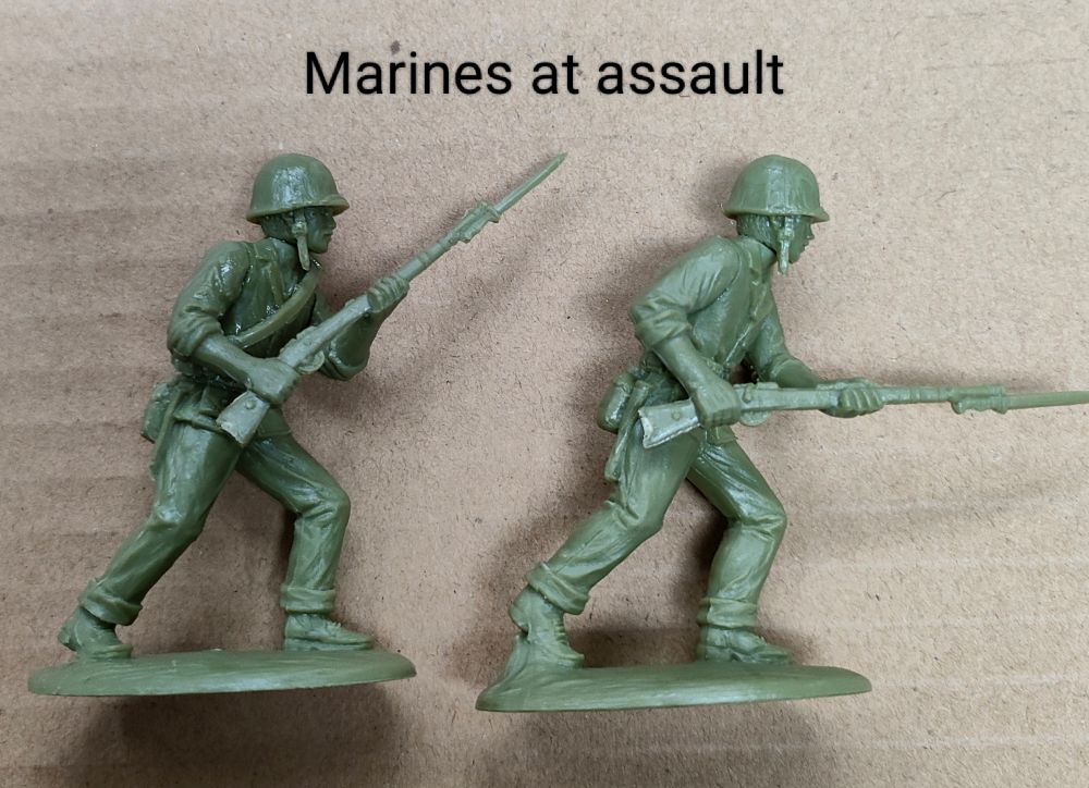EXPEDITIONARY FORCE 54 USM 01 WWII PACIFIC WAR U.S. MARINES AT ASSAULT