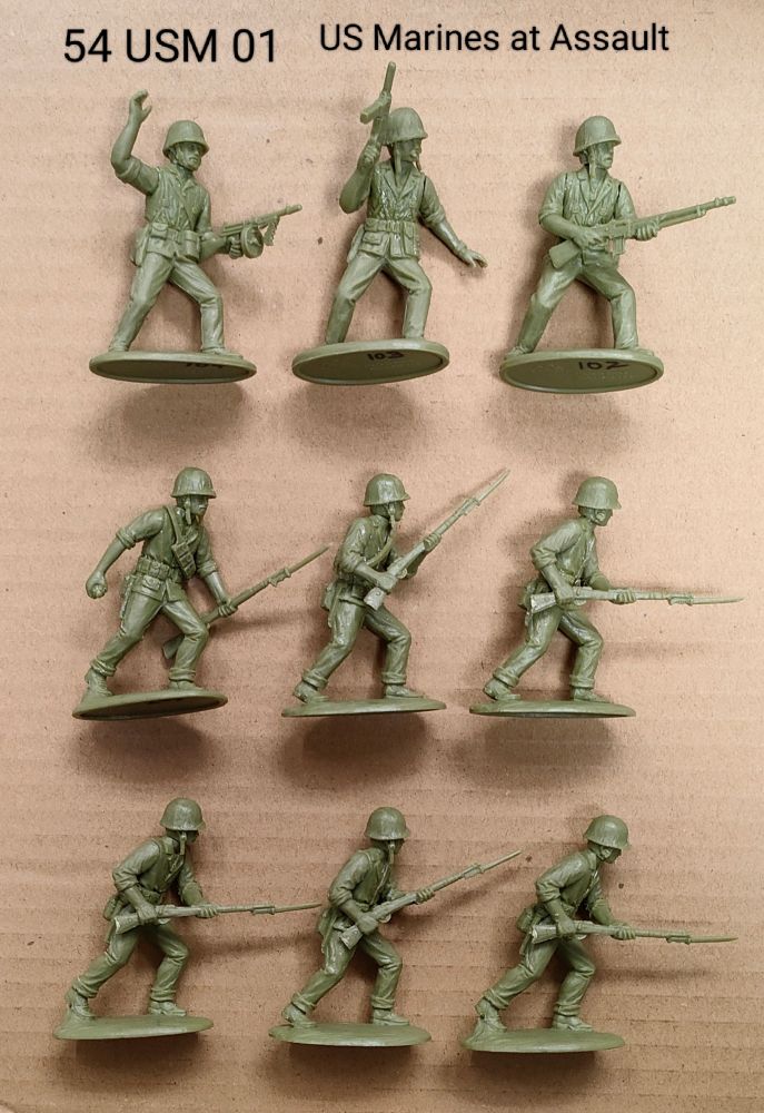 EXPEDITIONARY FORCE 54 USM 01 WWII PACIFIC WAR U.S. MARINES AT ASSAULT