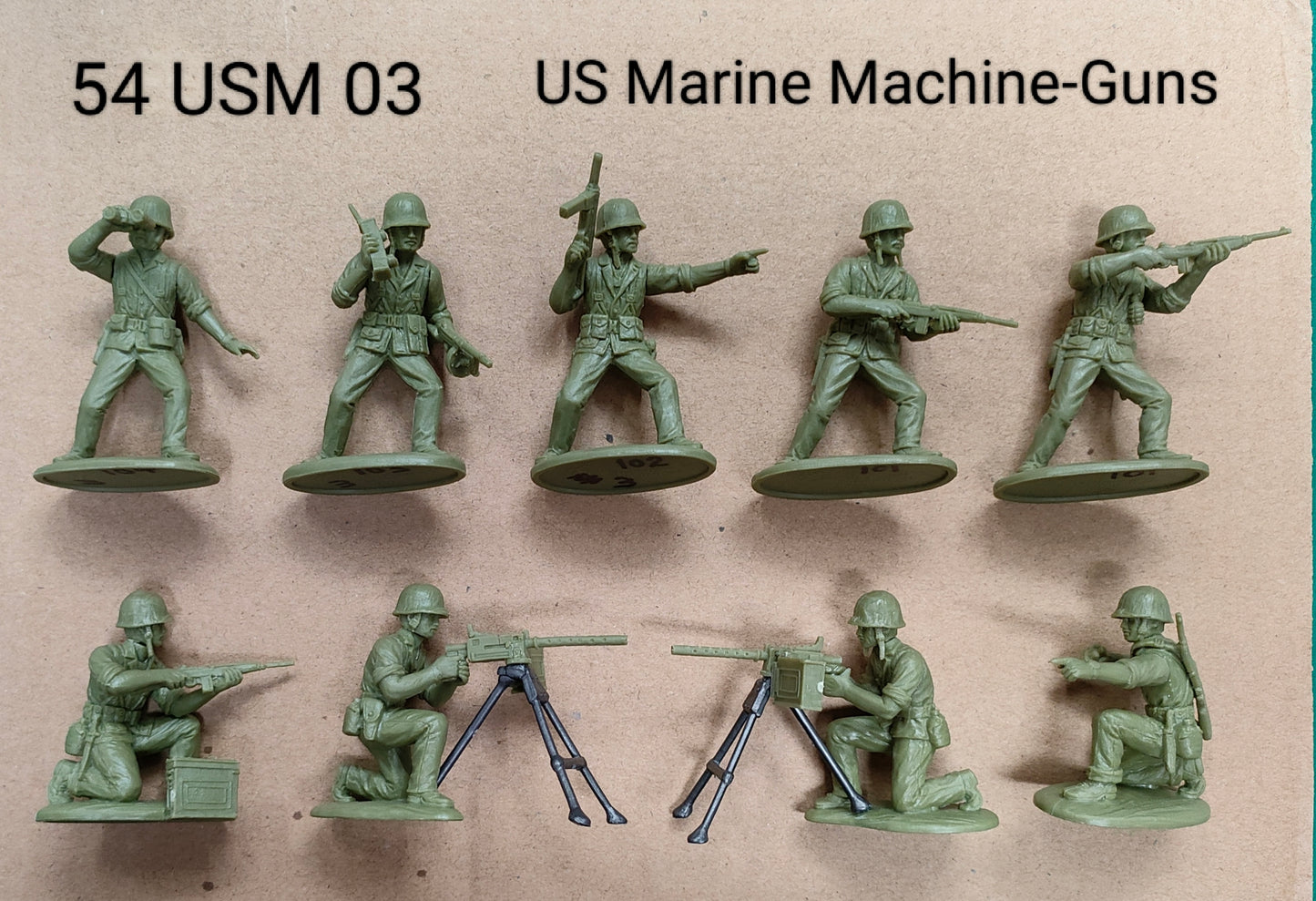 EXPEDITIONARY FORCE 54 USM 03 WWII PACIFIC WAR U.S. MARINE MACHINE GUNS