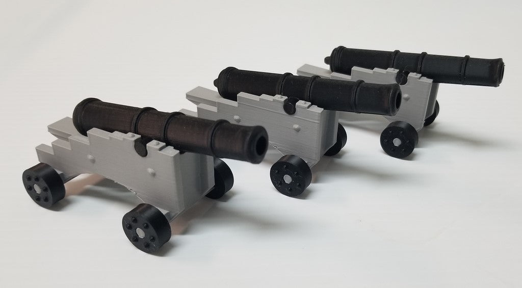 ARMIES IN PLASTIC 5971 NAPOLEONIC WARS "FORTRESS ARTILLERY" 3-18 LB CANNONS