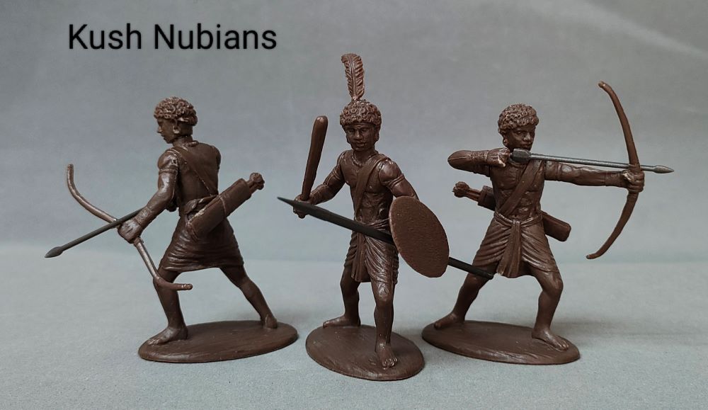 EXPEDITIONARY FORCE 60 NBN 01 BRONZE AGE NUBIAN WARRIORS 1:30 (9 FIGURES)