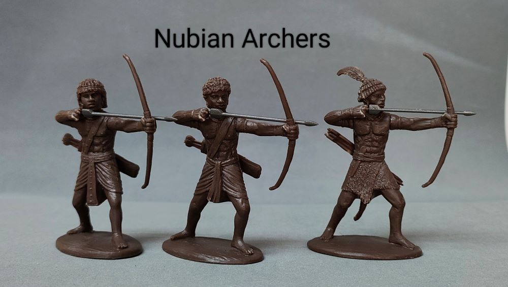 EXPEDITIONARY FORCE 60 NBN 01 BRONZE AGE NUBIAN WARRIORS 1:30 (9 FIGURES)