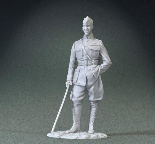 W. BRITAINS TOY SOLDIERS 70026 WWI AMERICAN AVIATOR CAPTAIN EDDIE RICKENBACKER