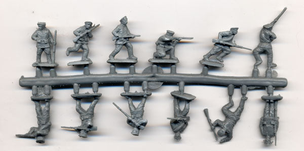 REDBOX 1:72 RB72018 BOXER REBELLION 1900 RUSSIAN INFANTRY (48 FIGURES) GREEN