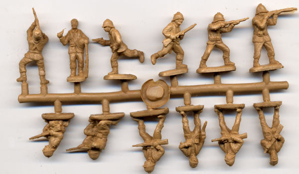 REDBOX 1:72 RB72023 BOXER REBELLION 1900 GERMAN SEA BATTALION (48 FIGURES) TAN