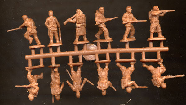 REDBOX 1:72 RB72027 BOXER REBELLION 1900 FRENCH INFANTRY (48 FIGURES) TAN