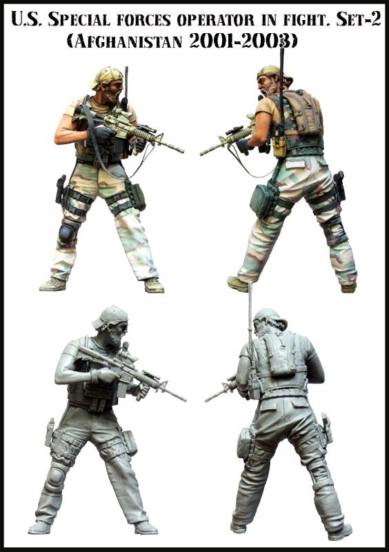 EVOLUTION MINIATURES 1:35 SET EM-35085 US SPECIAL FORCES OPERATOR 2 (2001-2003)