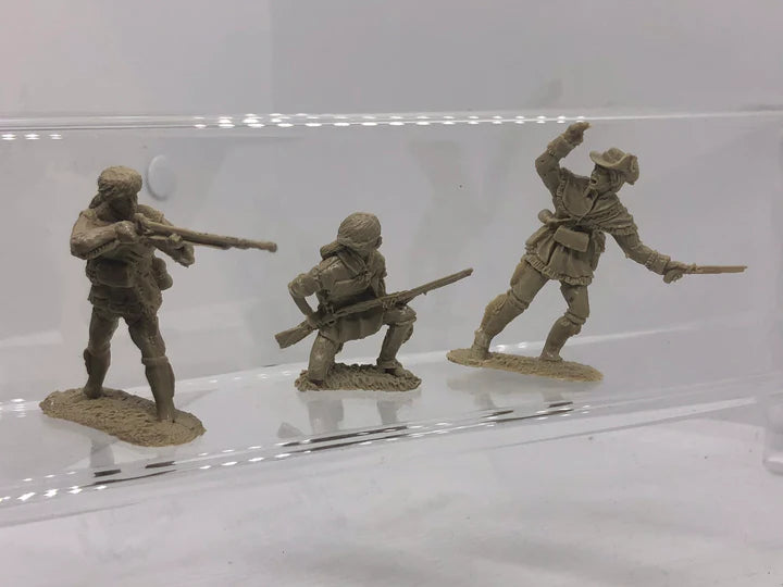 LOD Enterprises from BARZSO Playset LOD035 PIONEER SET 1- (9 FIGURES) TAN
