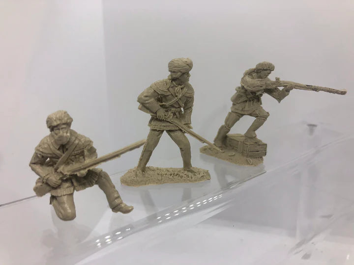 LOD Enterprises Set LOD036 PIONEER SET 2- (9 FIGURES) TAN