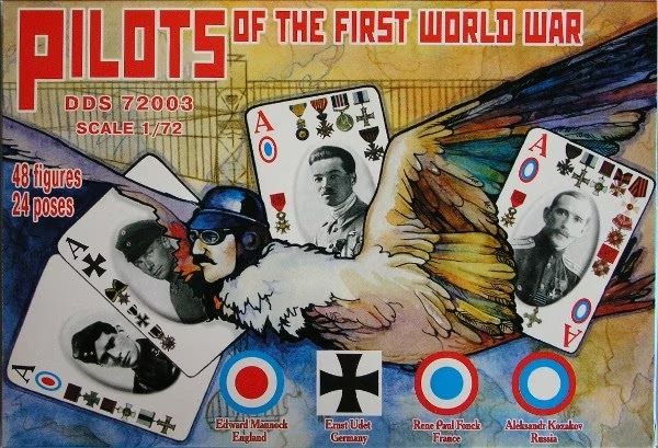 DARK DREAM STUDIO 1:72 DDS 72003 PILOTS OF THE FIRST WORLD WAR