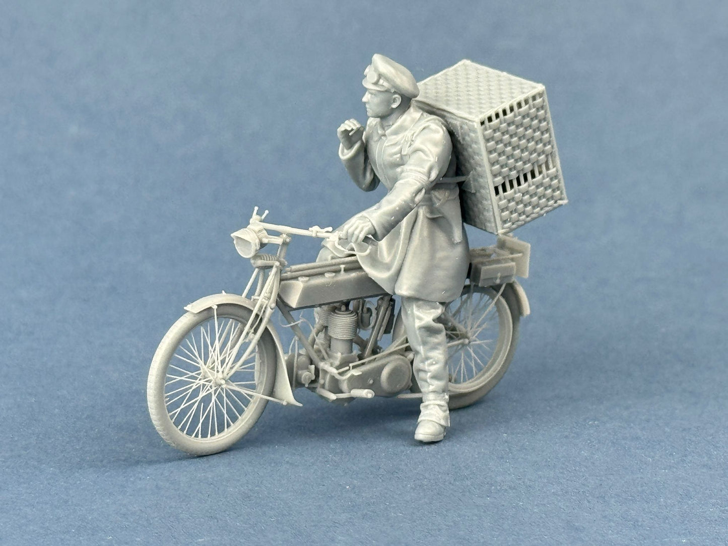 COPPER STATE MODELS CSM F32-063 1:32 WWI BRITISH DISPATCH RIDER BASKET PIGEONS