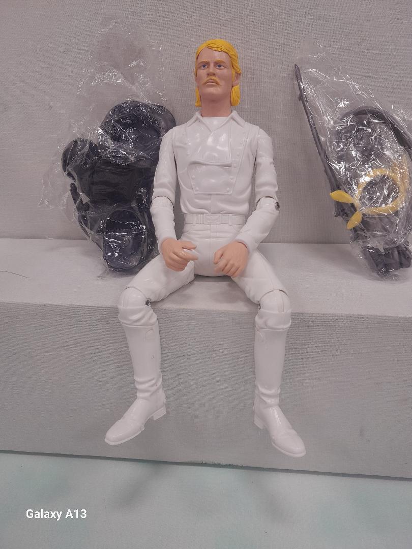 MARX TOYS RECAST THE BEST OF THE WEST 12" GENERAL CUSTER (WHITE) W/ ACCESSORIES