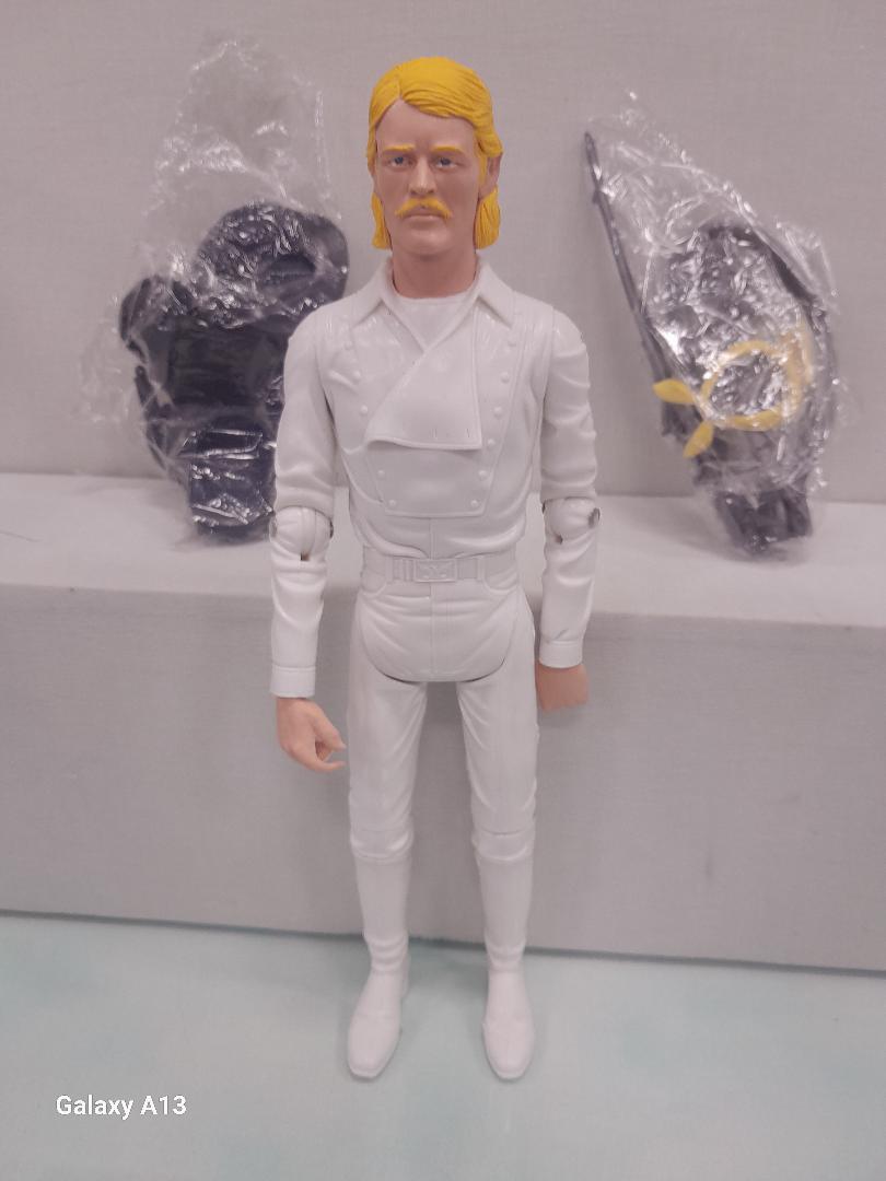 MARX TOYS RECAST THE BEST OF THE WEST 12" GENERAL CUSTER (WHITE) W/ ACCESSORIES