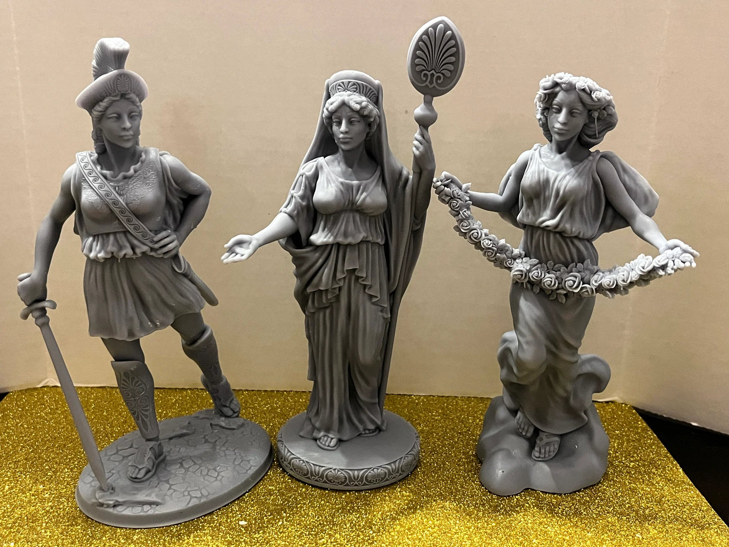 LOD Enterprises Plastic Figure Sets Bronze Age Heroes LOD079 JUDGMENT OF PARIS ( GRAY)