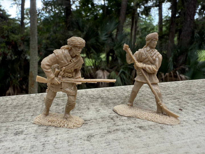 LOD Enterprises from BARZSO Playset LOD035 PIONEER SET 1- (9 FIGURES) TAN