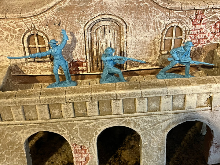 LOD Enterprise LOD 073 MEXICAN PRESIDIO LANCERS (FROM BARZSO PLAYSETS) BLUE
