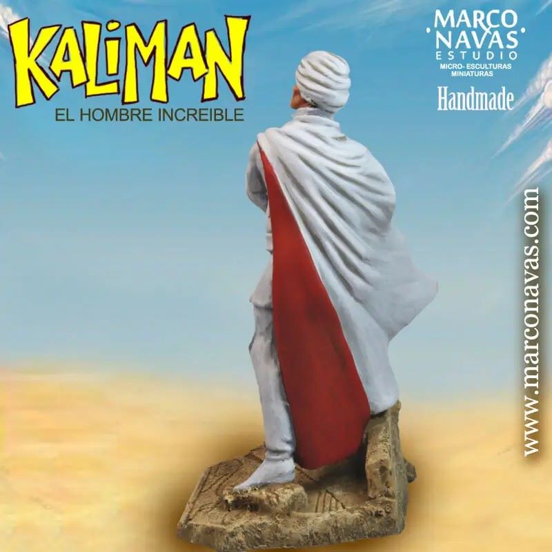 MARCO NAVAS STUDIO LIMITED EDITION HAND PAINTED KALIMAN-THE INCREDIBLE MANSCALE