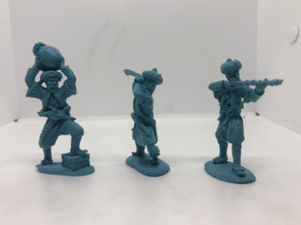 LOD Enterprises Set LOD050 BARZSO FIGURE SETS PIRATE SET BARBARY PIRATES