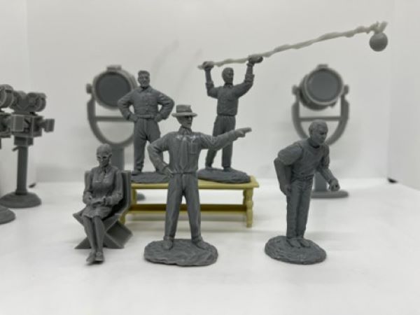 LOD Enterprises Plastic Figure Set LOD059 Movie Director Set