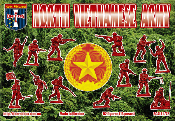 ORION 1:72 ORI72060 VIETNAM WAR NORTH VIETNAMESE ARMY -52 FIGURES